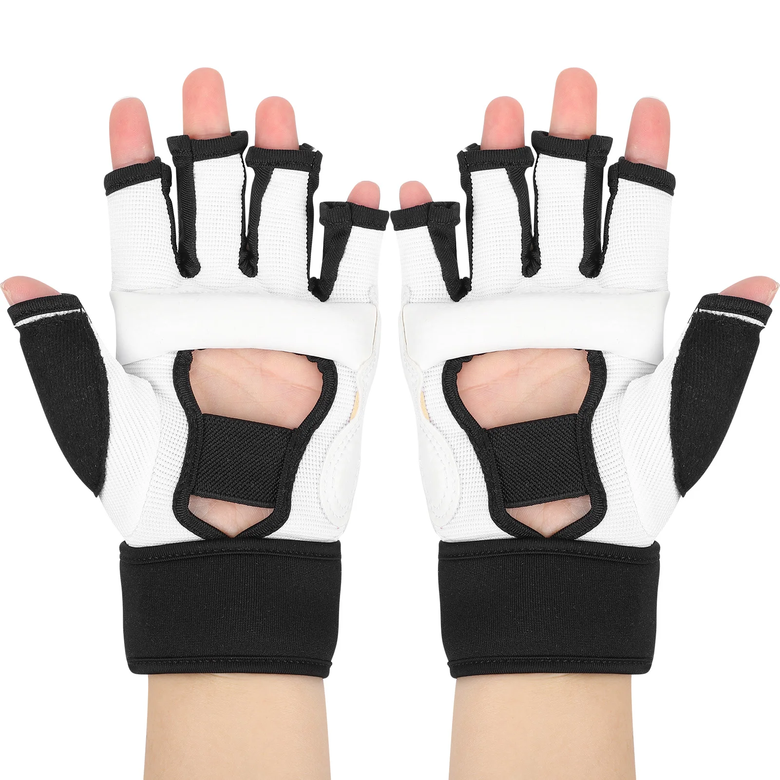 2PCS Taekwondo Gloves Boxing Gloves Hand Protector For Adults Children