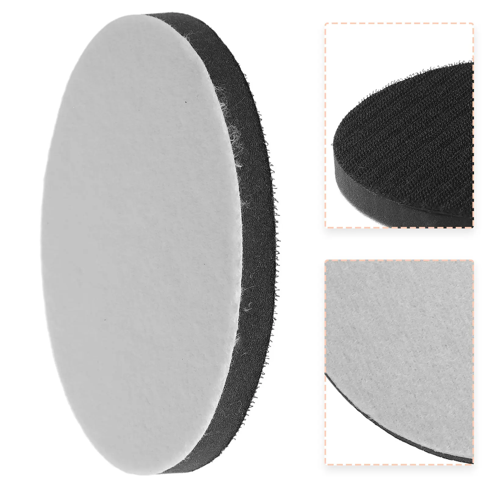 

1PC 2/3/4/5/6inch Soft Sponge Interface Buffering Pad For Sanding Pads Hook And Loop Suitable For Power Tool Accessories