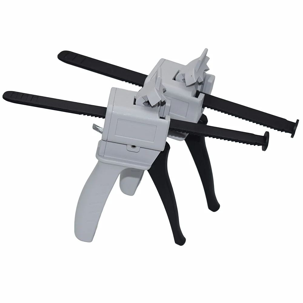 

2pcs 55cc Epoxy Glue Adhesive Applicator 55ml UV Glue Gun Dispenser Single Liquid Dispensing Guns 1-part Manual Caulking Gun Set