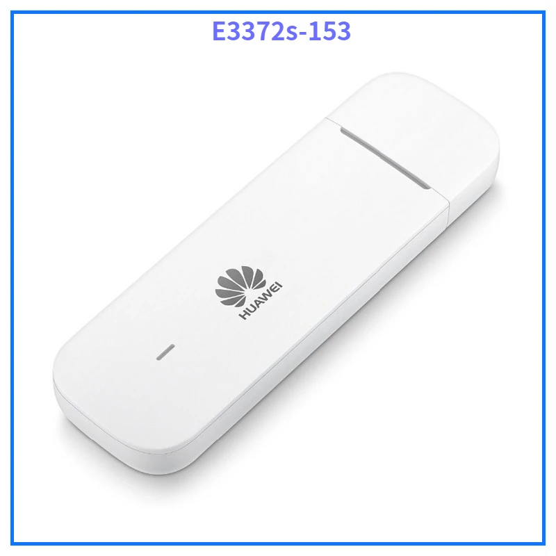 

Разблокированный Huawei E3372 E3372s-153 150 Мбит/с 3G 4G LTE USB-ключ карта данных широкополосные Modems