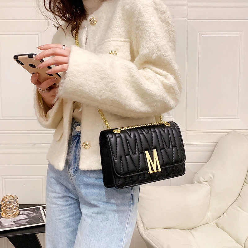 French LMK Handbag Women Small Bag 2023 New Fashion Light Luxury High-Grade  Shoulder Messenger Bag Western Sle L MK