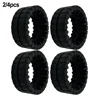 4 Pcs Wheel Tires For IRobot For Braava For Jet M6 (6110, 6012) Non-Slip Replacement Vacuum Cleaner  Robot Sweeper Spare Part 2