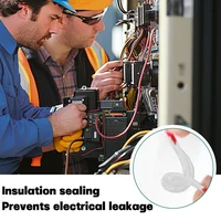 Liquid เทปไฟฟ้ากันน้ําฉนวนกันความร้อนวาง Sealant สายไฟ Coat Fix Line กาวซ่อมกาวฉนวนกันความร้อนกาว 15 ~ 300ml 4