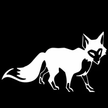 

Cunning Fox Modeling Car Decals Fashion Trunk Decoration Personalized Waterproof Sunscreen Vinyl Decal,20CM*13CM