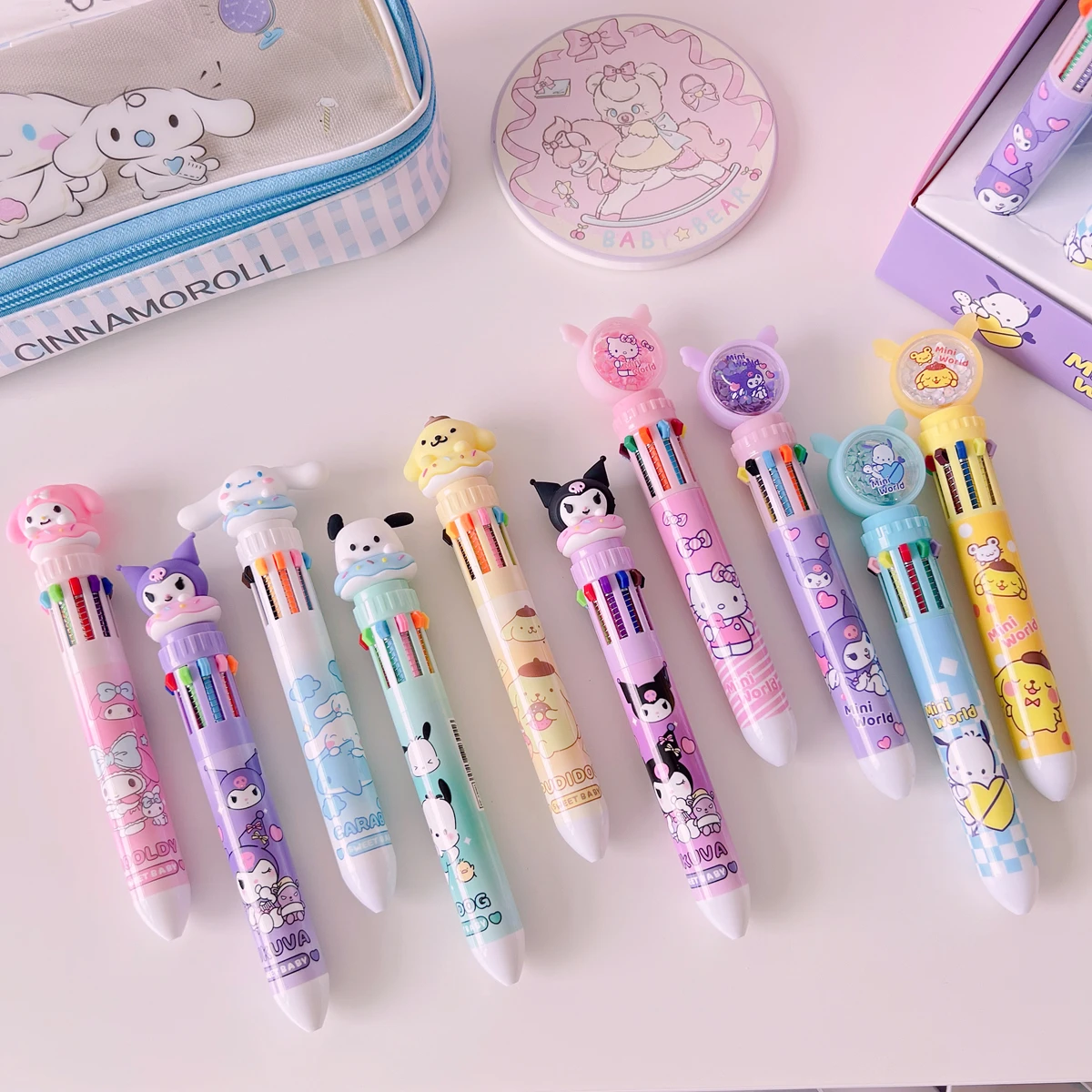 Sanrio Hello Kitty My Melody Cinnamoroll Ball Pens - Ocean Series –  KawaiiGoodiesDirect