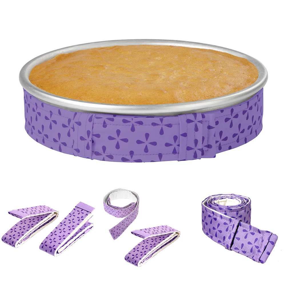 Baking Tray Protection Strap Strip Cake Pan Strips Bake Strip Belt Moist Level Cake Tools Protect Banding Kitchen Gadgets, baking supplies,cake tools