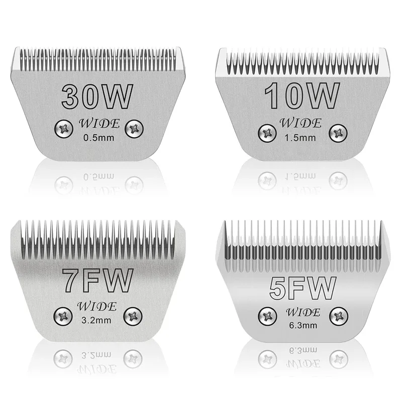 Animal Grooming Wide Detachable Blade For Andis AG, AGC, AGP, DBLC, MBG, SMC,Versa/Oster A5/Wahl KM 10 Pet dog Clippers