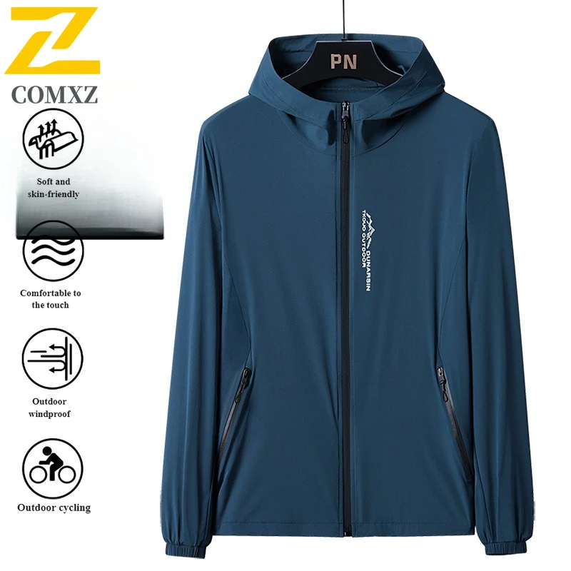 EIAO Camouflage Ice Silk UV Protection Jacket Coat Couple's UPF50+ Ultra Thin Fishing Skin Coat with Military  Style  Quick-Dry