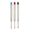 20pcs L:3.9 In/99mm Ballpoint Pen G2 Refills for Medium Point blue red Black Ink Rods for Writing Office Stationery 424 4