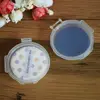 Double Fold Powder Puff Box Can Hold 2-4 Powder Puffs Transparent Dustproof Box Moisture-proof Cosmetic Case Home Trave 4