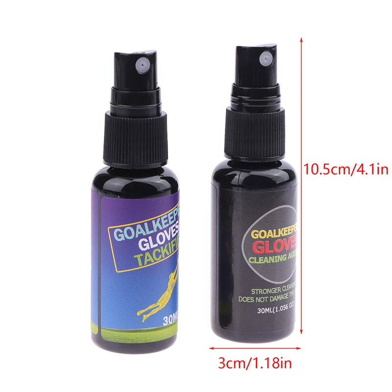 Football grip spray Goalkeeper Gloves Glue Sticky Football Soccer Goalkeeper Formula Bottle Tackifier Cleaning Agent Sticky Anti-slip Mucilage Latex
