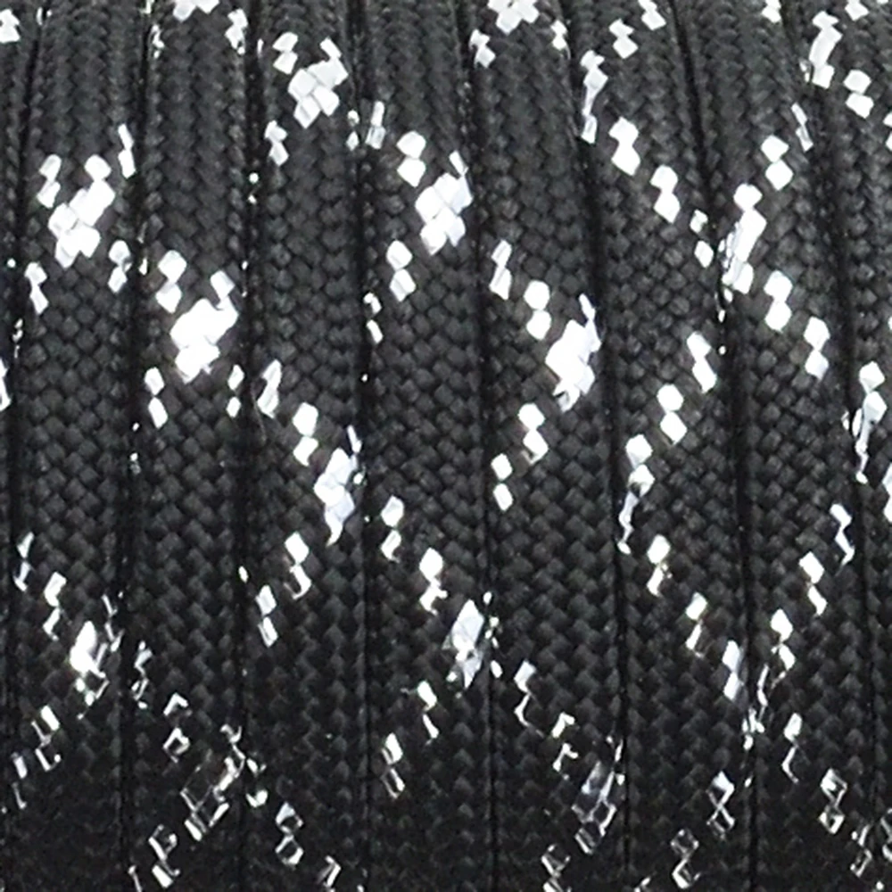 Neue Gold-Silber-Schnur 550 Paracord Fallschirmschnur Lanyard Mil Spec Typ III 7-Strang-Kern 100 FT 19 Farben – Detail 17