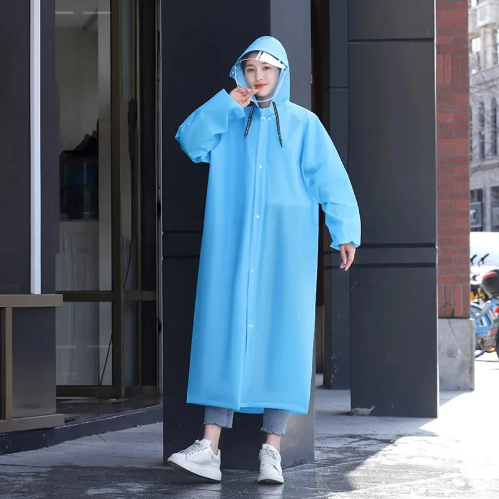 Thickened Men Poncho Whole And Body Single Raincoat Disposable Rain Long Rainstorm Proof Children Women's Transparent Portable raincoat poncho