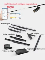 Smart Magnetic Track Rail Light System Modern Flexible Fixture LED Spotlight DC48V Ceiling Indoor Light Smart Home Lamp Living 1