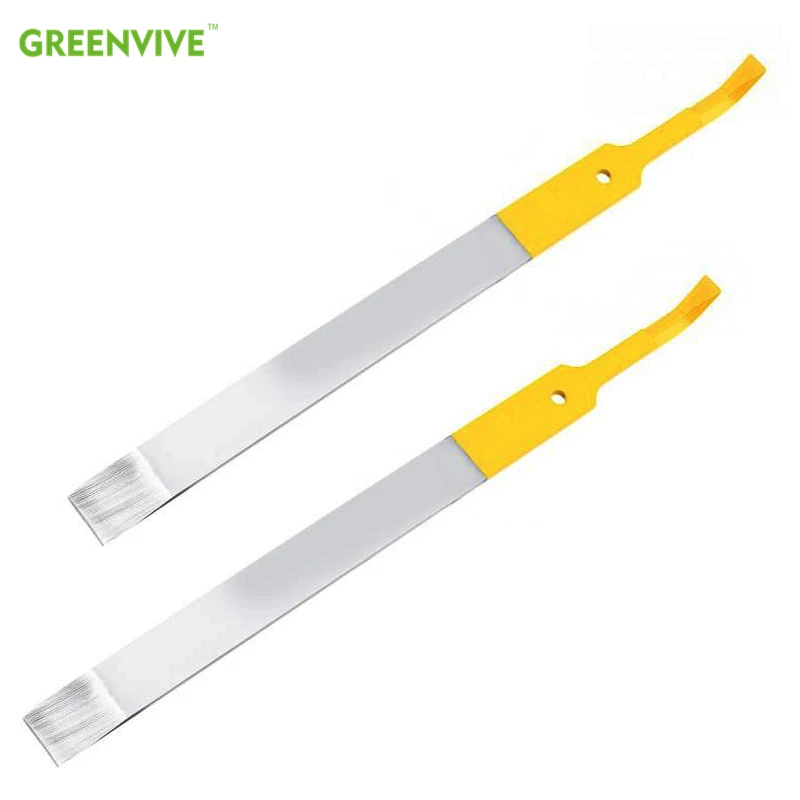 

GREENVIVE Beehive Scraper Stainless Steel Slender Honey Knife Blade 13 Inch Hive Tool Beekeeping Tool for Beekeepers