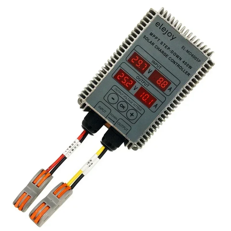 

400SP MANUFACTURER 400W 12/24V ADJUSTABLE MPPT SOLAR CHARGE CONTROLLER 99% LED DISPLAY BATTERY CHARGER SMART BUCK