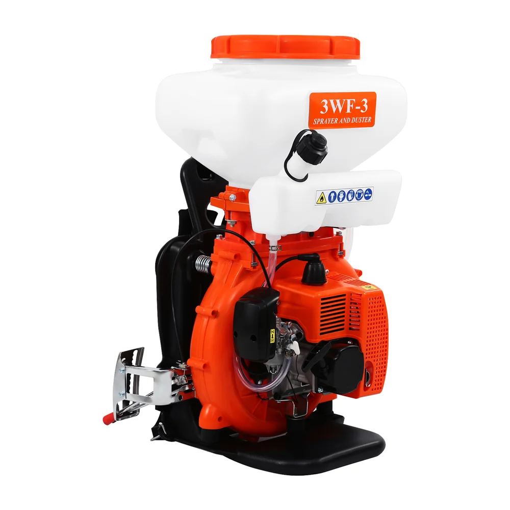 3.7 Gallon Fogger Ridgeyard 2 Stroke Engine Gas Powered Backpack Sprayer Mist Blower Sprayer Duster Mist Blower w/Extended Hose