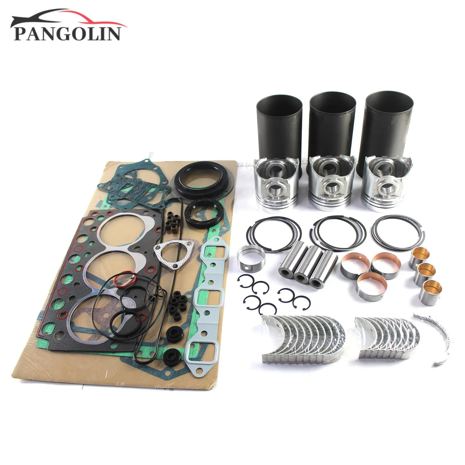 

3TNE68 3TNE68-AC Engine Rebuild Kit for Yanmar MINI Excavator & Generator John Deere Repairing Accessories, 3 Months Warranty