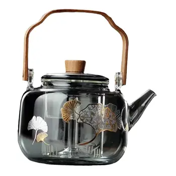 1L Handcrafted Glass Teapot 1
