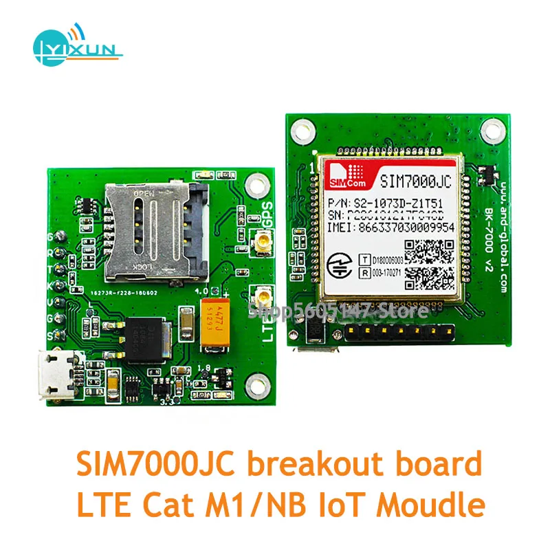

Набор для модуля LTE Cat M1/NB IoT, для Японии, SIMCOM SIM7000JC, коммутационная плата с поддержкой GNSS GPS GLONASS BEIDOU B1/B3/B5/B8/B18/B19/B26