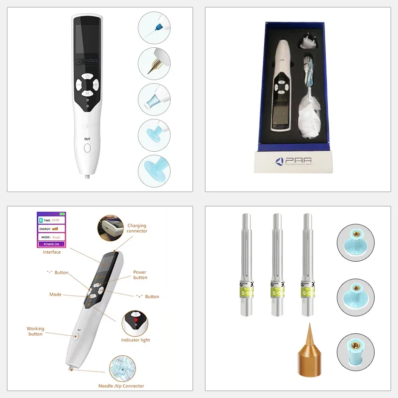 Portable 2 In 1 Plasma Ozone For Acne Beauty Plasma Laser Pen For Eye Lift Wrinkle Removal spot Removal Pen mole Remover