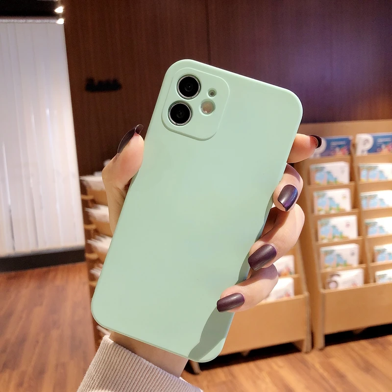 Premium Silicone Phone Case with Camera Protection