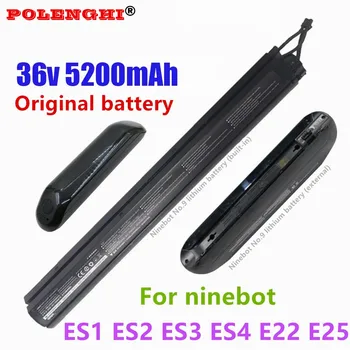 Batteria Originale Ninebot 36V 5200mAh per Monopattino Elettrico Compatibile con ES1 ES2 ES4 - Pacchi Batteria Integrati ed Esterni