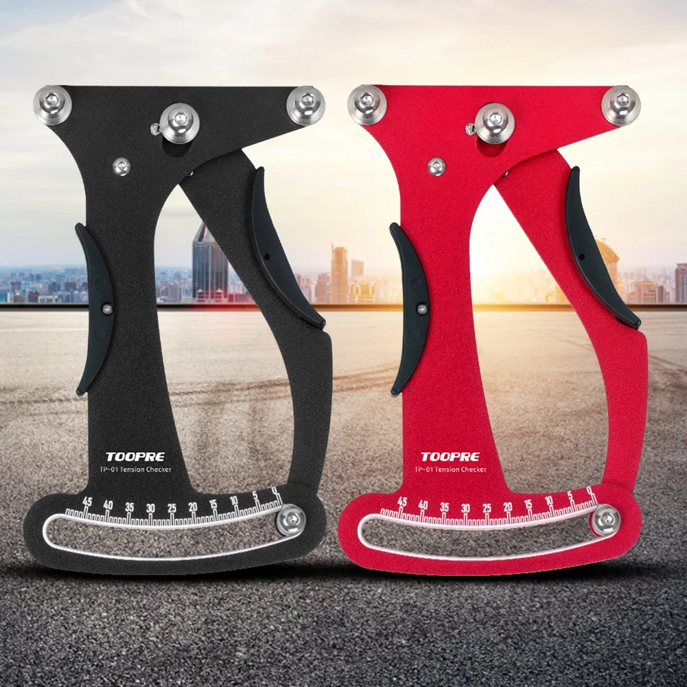 

Spoke Tension Meter Precision Spoke Repair Tool Aluminum Alloy Ergonomic Lightweight for Mountain Road Bike Wheel