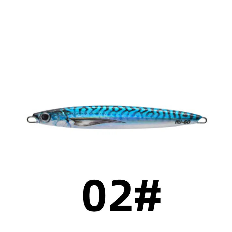 2022 Sea fishing Metal Jig 40g/60g/80g/100gFishing Lure Weights