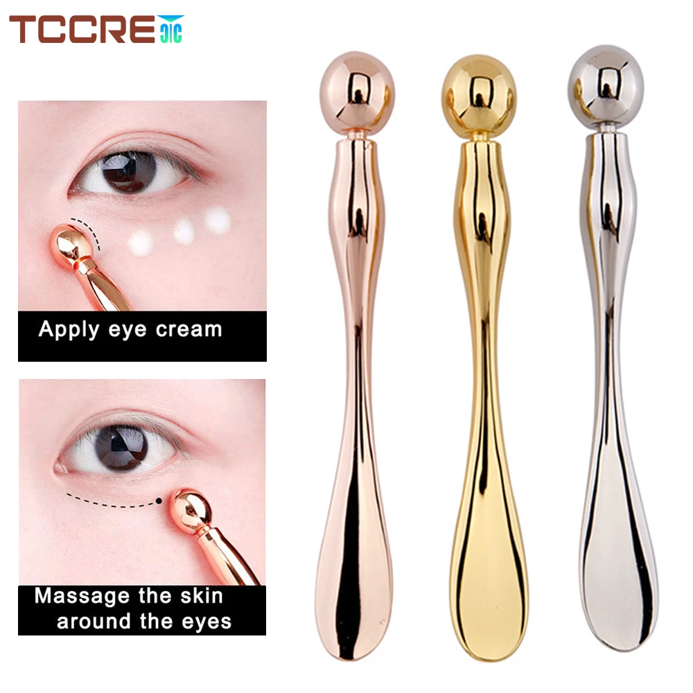 Metal Eye Cream Massage Stick Eye Cream Applicator Under Eye Roller for