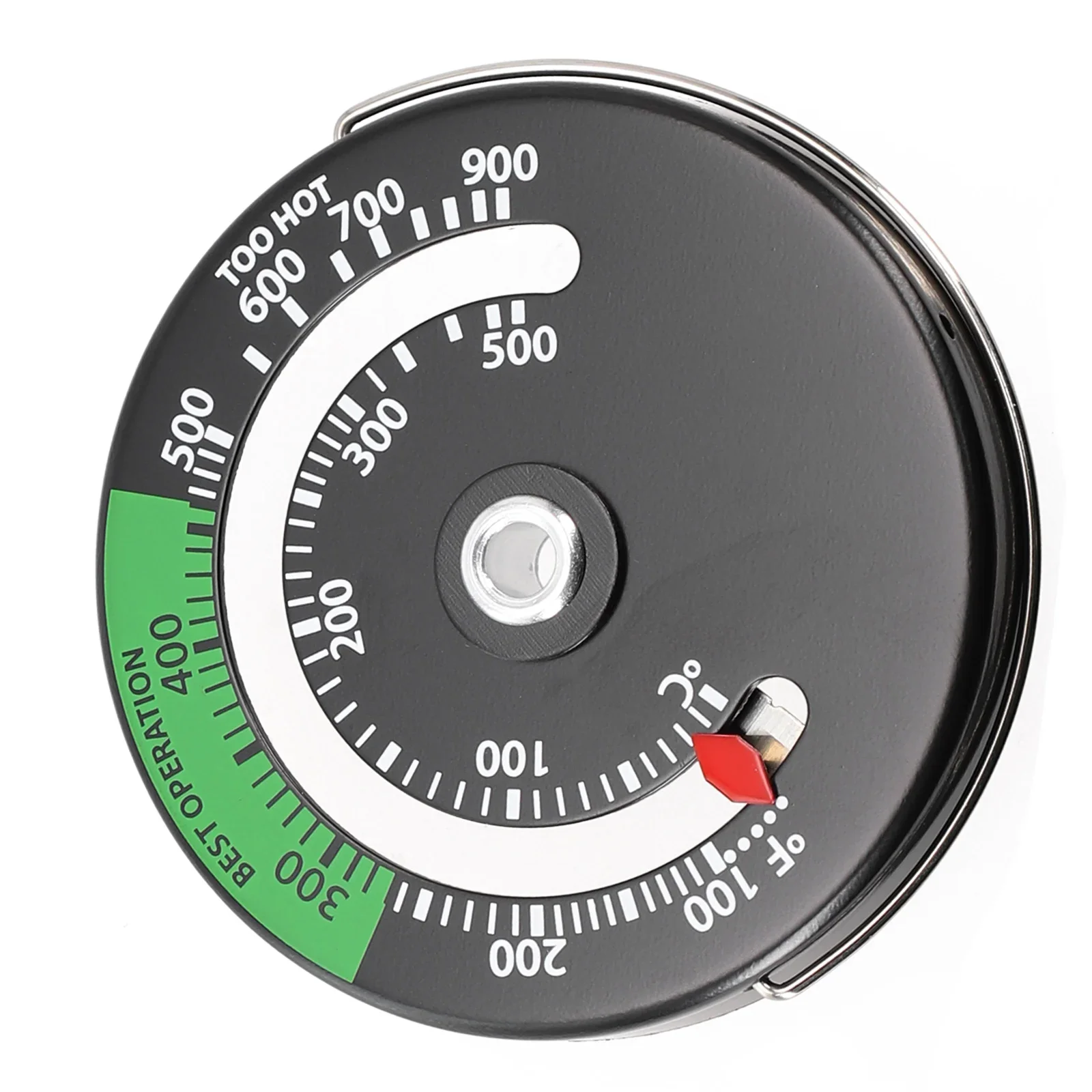 Quality Fireplace thermometer Kitchen Accessories Home Measurement Oven Place Stove Temperature Aluminum alloy