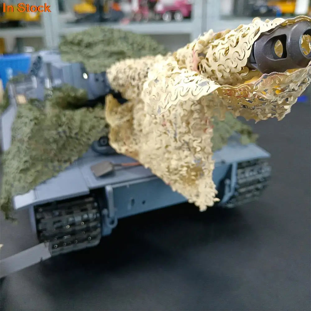 Heng Long Spare Parts Camouflage Net Green for Toucan 1/16 RC Tank Military Model Tiger I Challenger II King Tiger Sherman Army