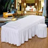Beauty Salon Bed Sheet Salon Thick Quilting Mattress Brief Beauty Bed Skirt Bedspread With Face Hole Body Massage SPA Bed Cover 3