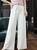 2023 New Woman's Pants Cashmere Trousers Casual Loose Wild Wool Pants Autumn And Winter Knitted Elastic Warm Daks Slack Britches 6