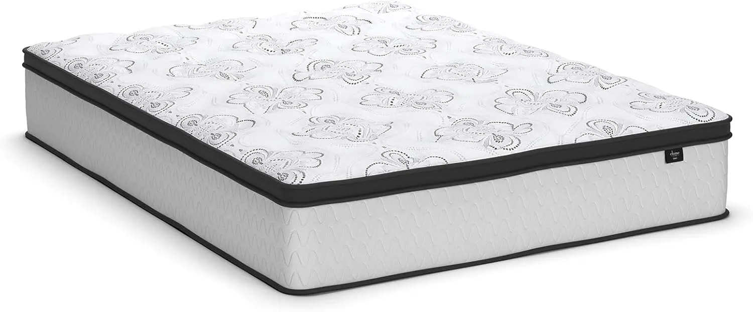 Queen Size Chime 12 Inch Medium Firm Hybrid Mattress with Cooling Gel Memory Foam for Pressure Relief 4