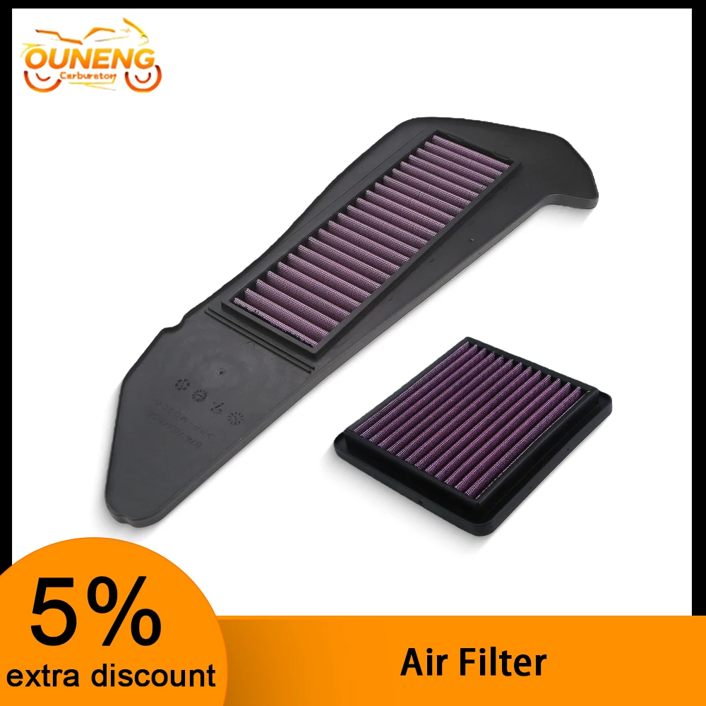 Motorcycle Air Filter Air Intake Cleaner Engine For Yamaha XMAX300 XMAX250 XMAX 300 X MAX