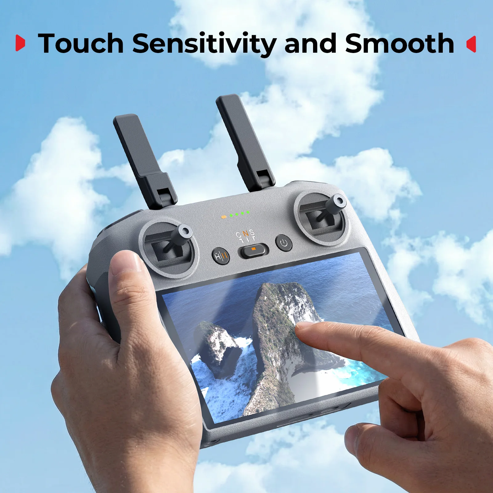 스몰리그 HD 스크린 보호필름 키트 (DJI RC / RC 2, 드론 네오 2, DJI 미니 5 프로, 매빅 4 프로, 에어 3S, 에어 3 6111 호환)