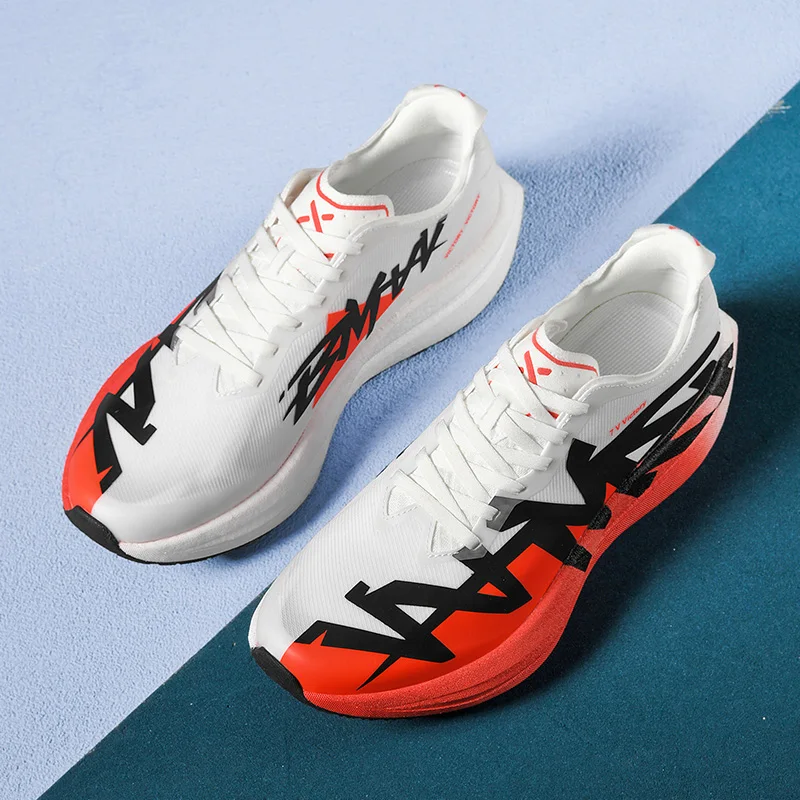 2026 Air Cushion Jogging Shoes Running Shoes Carbon Board Marathon Men Sports Breathable Lightweight Women's Nonskid Sneakers 5