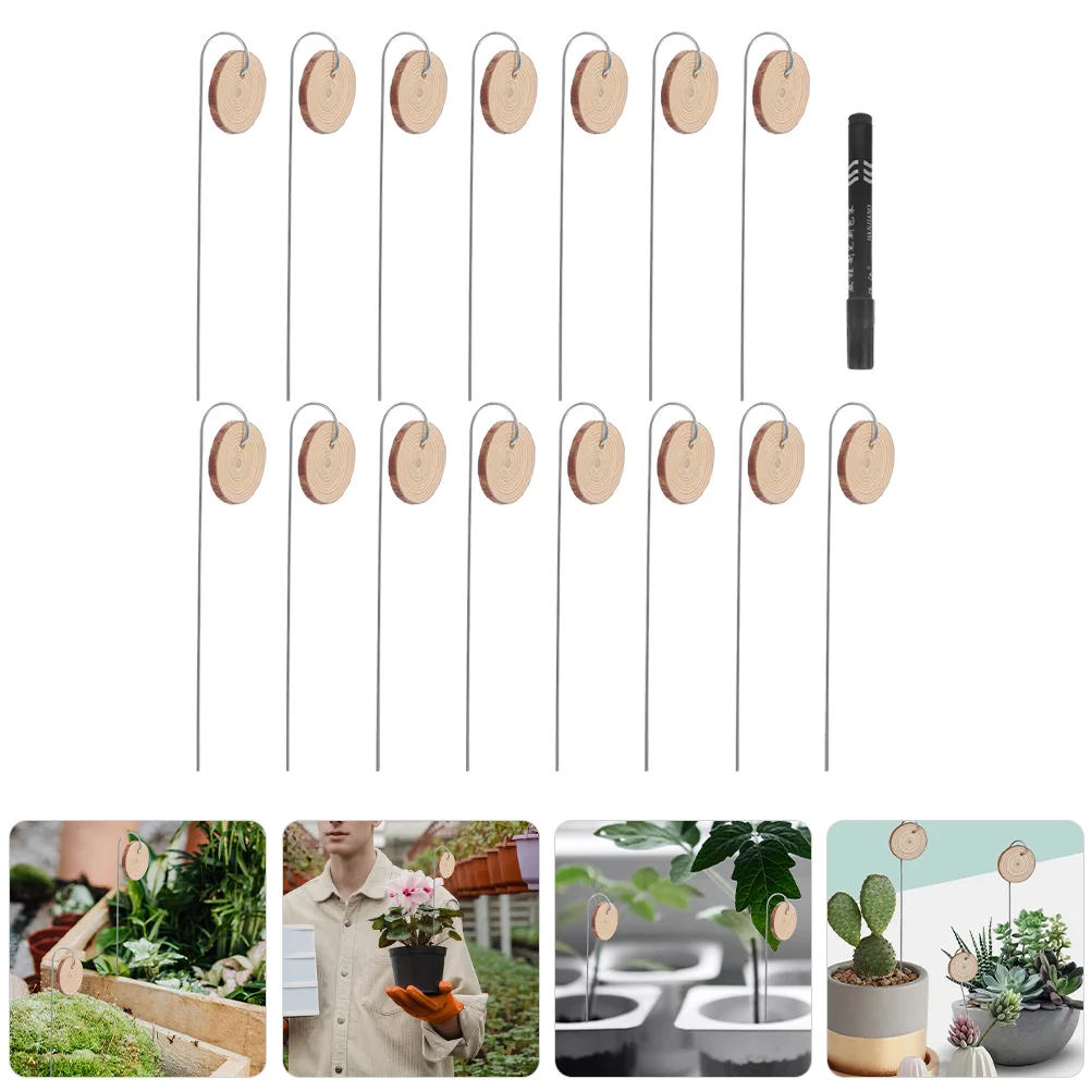 

1 Набор деревянных ярлыков для растений, отметки для дерева, ярлыки для записываемых растений, ярлыки для роста