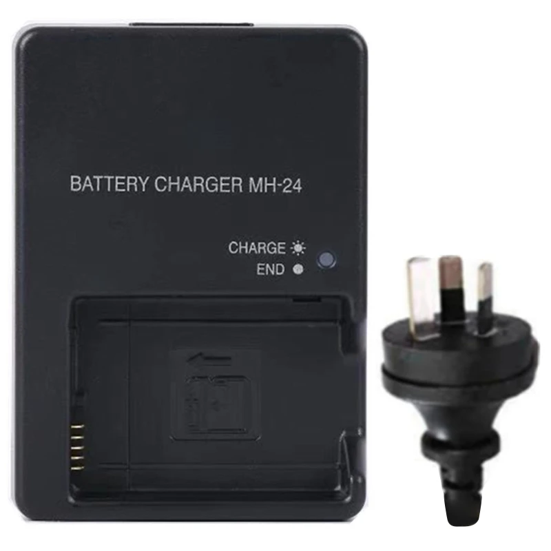 Caricabatterie Nikon MH-24 Originale Per D3100 D3200 D5100 D5200 D5300 D5500