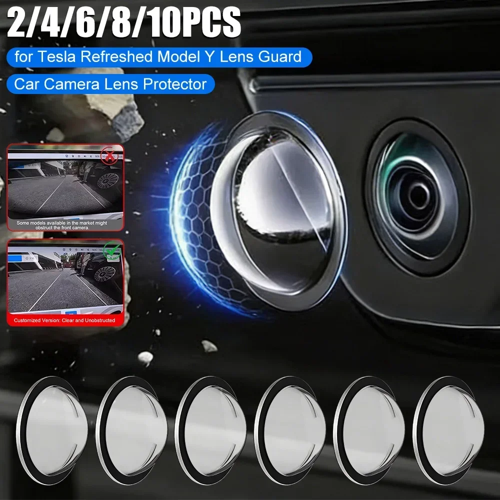 High-Transparency Car Camera Lens Protector with Easy Installation