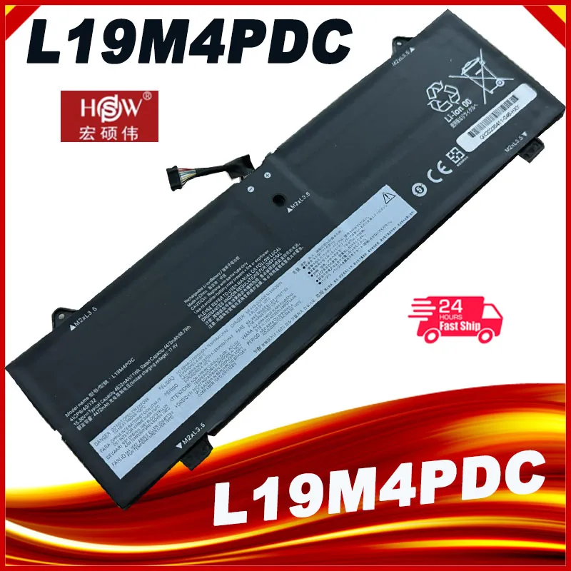 Bateria do portátil l19c4pdc, para lenovo ideapad