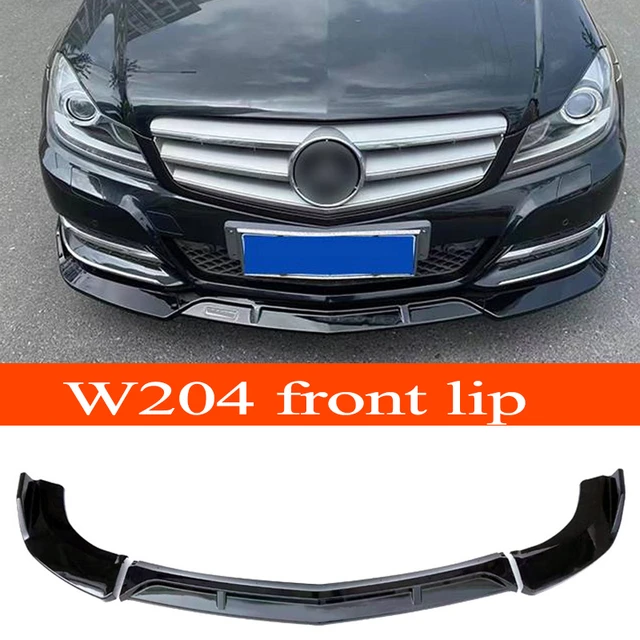 LAME DU PARE-CHOCS AVANT MERCEDES CLASSE C W204 AVANT FACELIFT Gloss Black, Notre Offre \ Mercedes \ C Klasa \ W204 [2007-2014] \ Standard