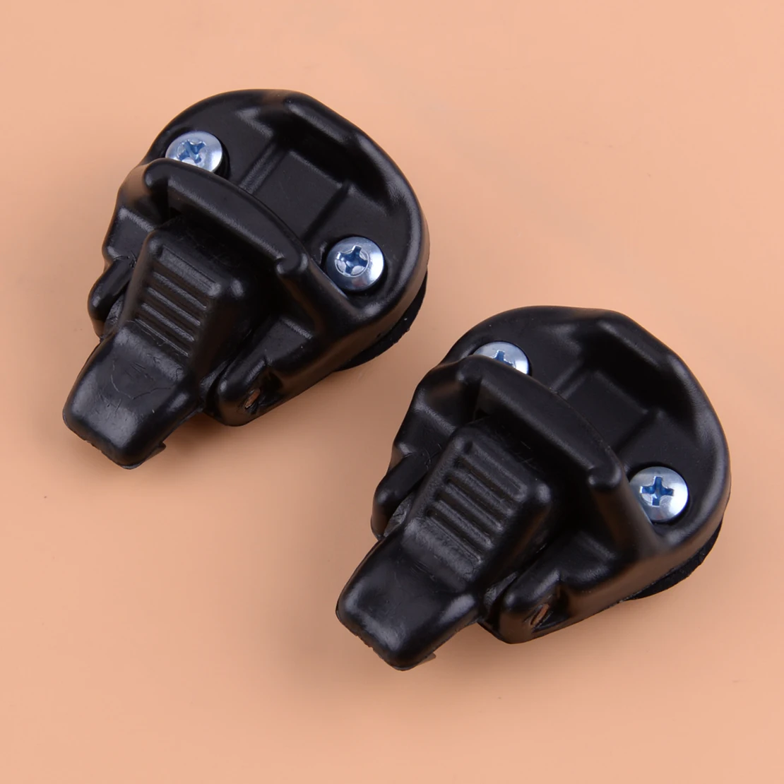2PCS Car Door Window Slide Glass Lock Buckle Hook Clips Fit For Mitsubishi L300 Pajero Montero Mk2 1991-1999 car door window clips