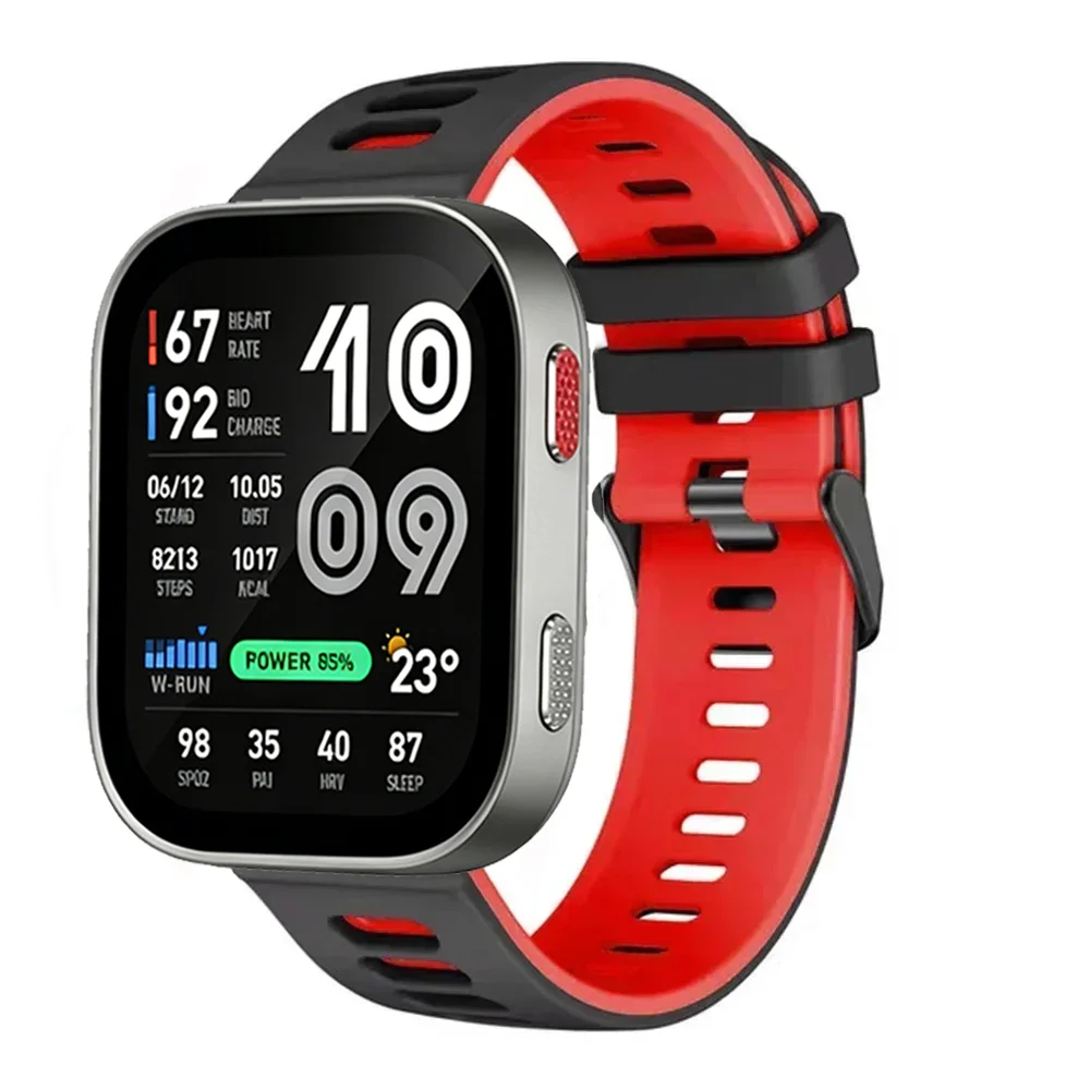 Two-Tone Silicone Strap - Comfortable and Stylish Bracelet