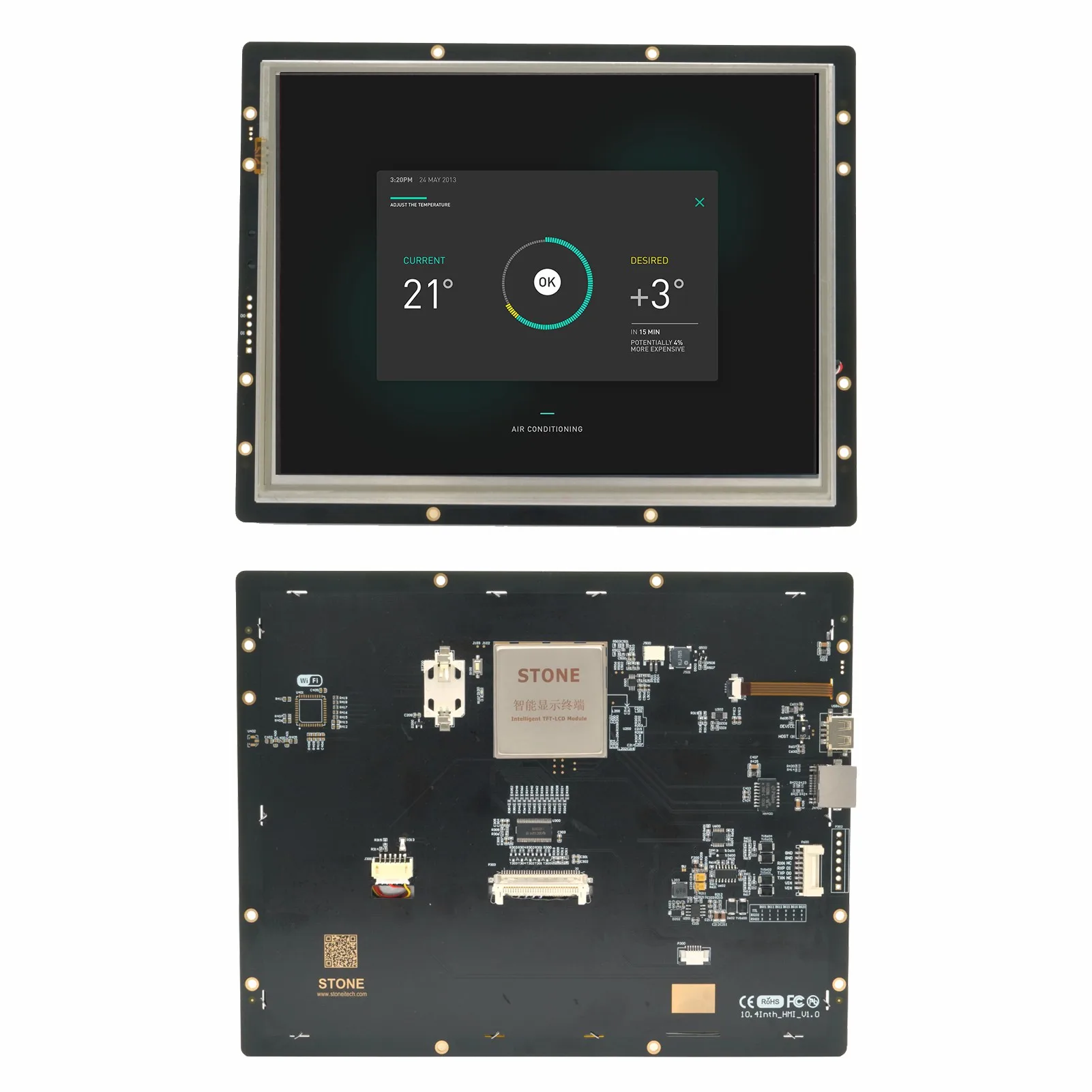 

10.4 Inch Smart TFT LCD Touch panel Screen Monitor And Full Colors Display