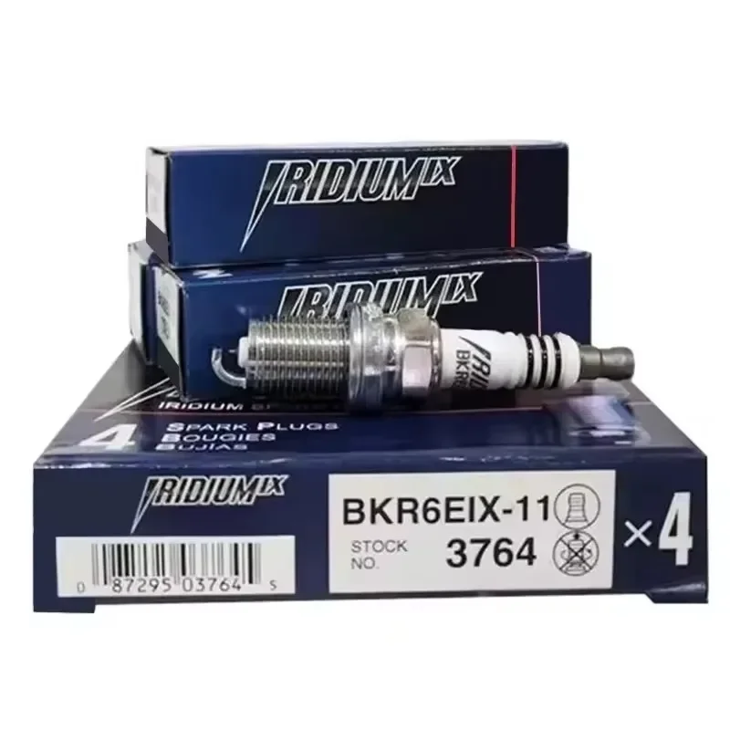 BKR6EIX-11 BKR6EIX11 IRIDIUM Spark Plug 4/6pcs lot for 3764 4272 NISSAN TOYOTA ISUZU MITSUBISHI JAGUAR SUBARU YAMAHA KIA LOTUS