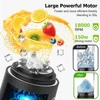 Mini Juice Blender Portable Juicer Rechargeable Smoothie Milkshake Maker Electric Juicer Portable Mixer For Fruit Orange 3