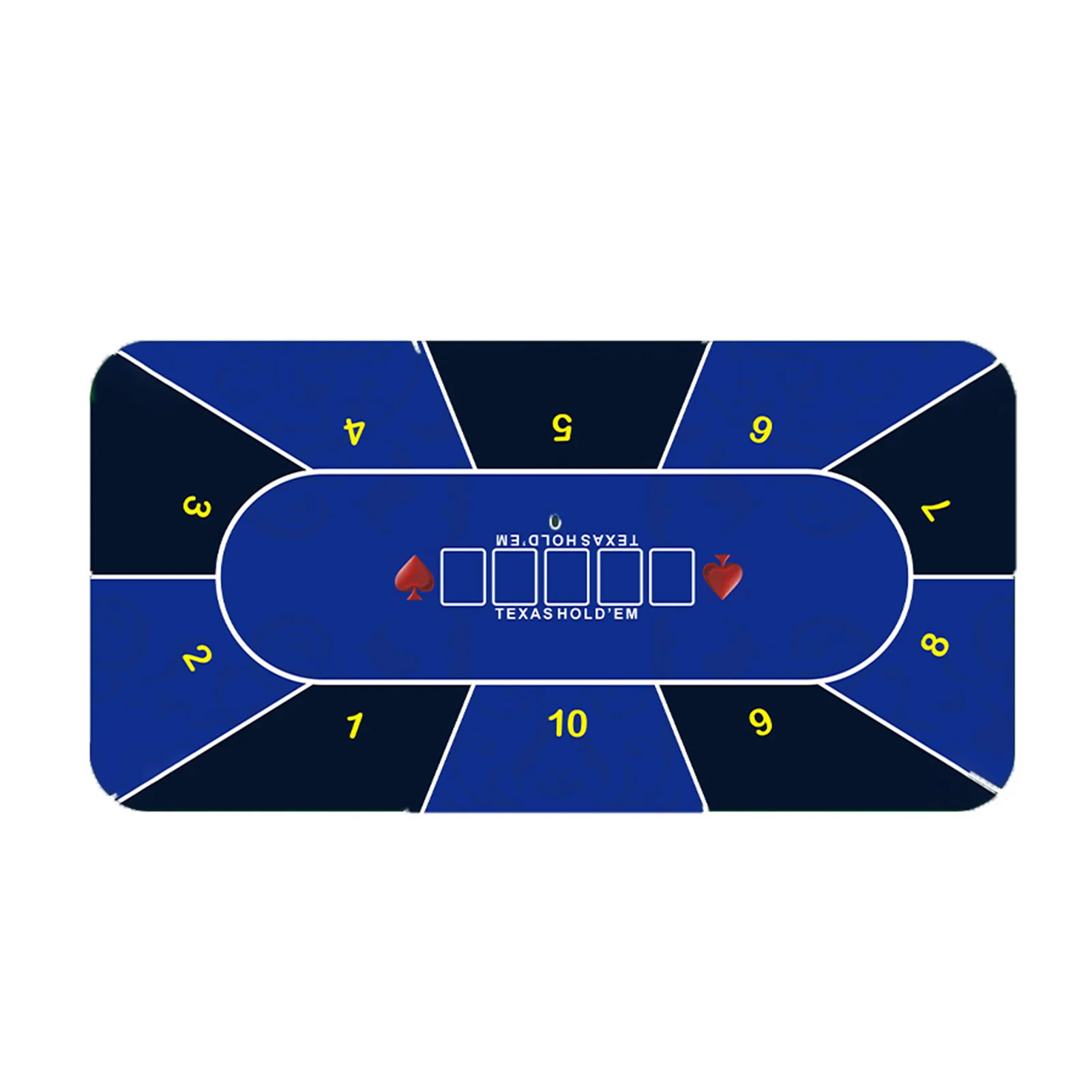 1.2m Deluxe Suede Rubber Texas Holdem Pokers Tablecloth With Flower Pattern Casino Poker Set Board Game Mat Poker Accessory