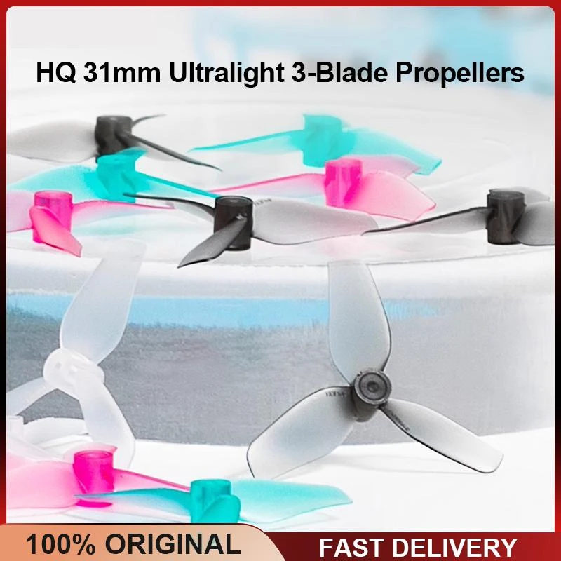 Hélices 3 pouces pour drone FPV micro - Lot de 8 paires